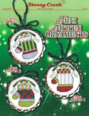 click here to view larger image of Mini Mitten Ornaments (chart)