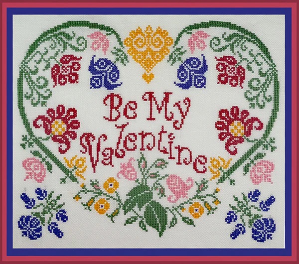 Be My Valentine - click here for more details about chart