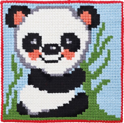 click here to view larger image of Panda (needlepoint kit)