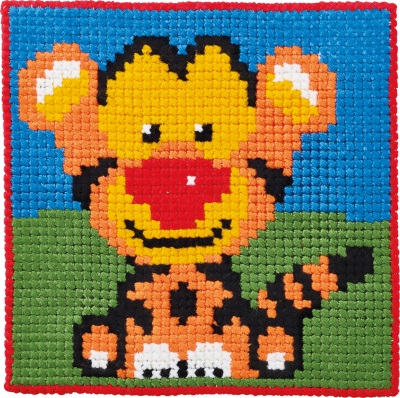 click here to view larger image of Tiger (needlepoint kit)
