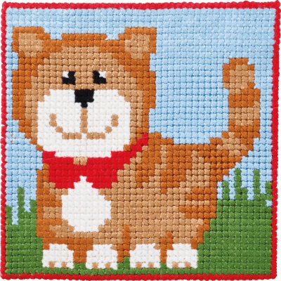 click here to view larger image of Cat (needlepoint kit)