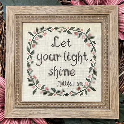 click here to view larger image of  Let Your Light Shine (chart)