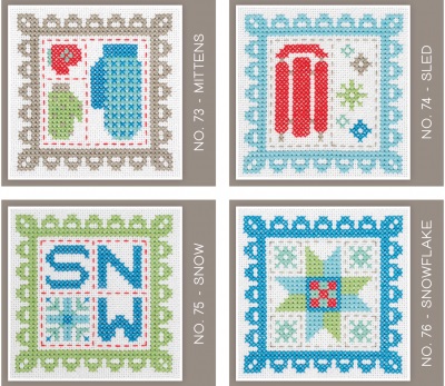 click here to view larger image of Stitch Cards - Set S (chart)