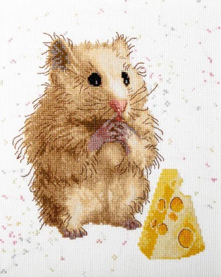 click here to view larger image of Hamster (counted cross stitch kit)