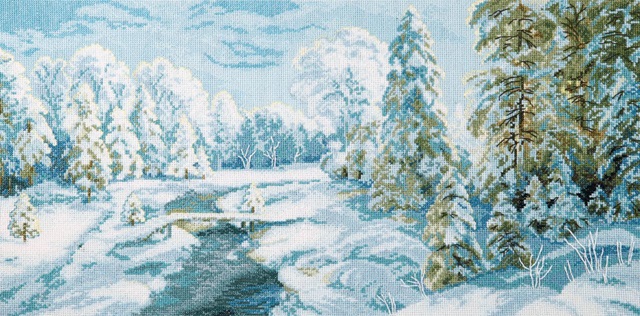 click here to view larger image of Winter Frost (counted cross stitch kit)