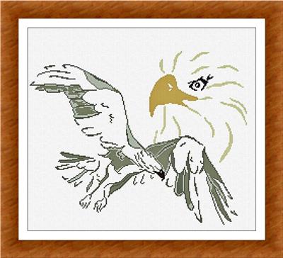 click here to view larger image of Eagle Portrait (chart)