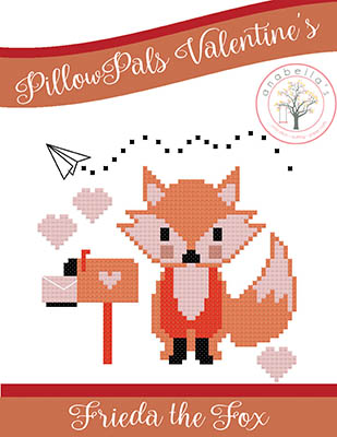 click here to view larger image of Frieda the Fox - Pillow Pals Valentine's (chart)
