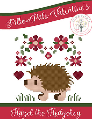 click here to view larger image of Hazel the Hedgehog - Pillow Pals Valentine's (chart)