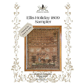 click here to view larger image of Ellis Holiday Sampler 1809 (chart)