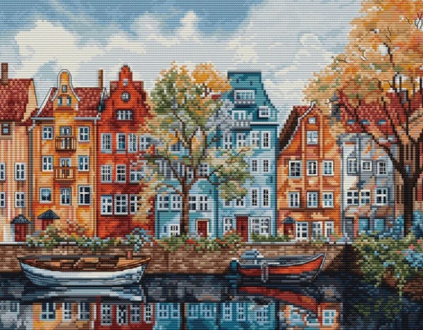 click here to view larger image of Copenhagen  (counted cross stitch kit)