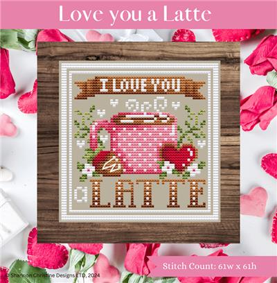 click here to view larger image of Love you a Latte (chart)