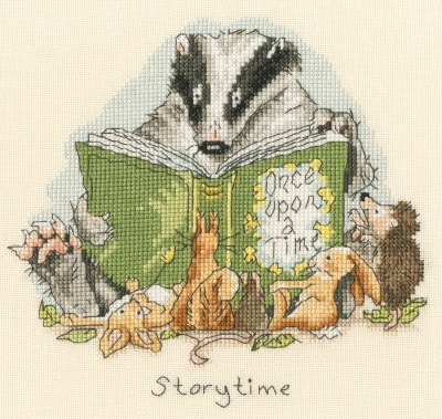 click here to view larger image of Storytime (counted cross stitch kit)
