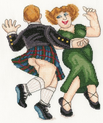 click here to view larger image of Och Aye (counted cross stitch kit)