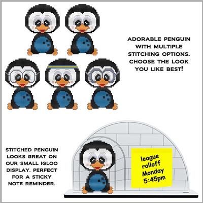 click here to view larger image of Sports Ball Penguin - Bowling (chart)