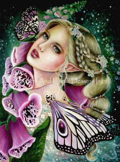 click here to view larger image of Digitalis Fairy - Gabriella Szabo (chart)