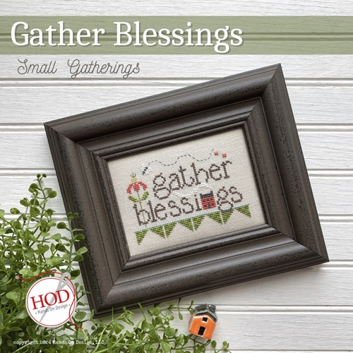 click here to view larger image of Small Gatherings - Gather Blessings (chart)