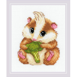 click here to view larger image of Cute Hampster (counted cross stitch kit)