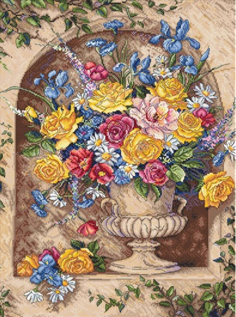 click here to view larger image of Neo Classic Alcove (counted cross stitch kit)