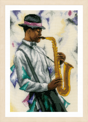 click here to view larger image of Swing to the Music (counted cross stitch kit)