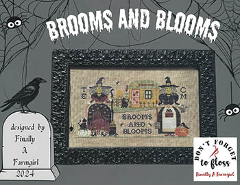 click here to view larger image of Brooms and Blooms (chart)