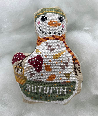 click here to view larger image of Snowman Autumn (chart)
