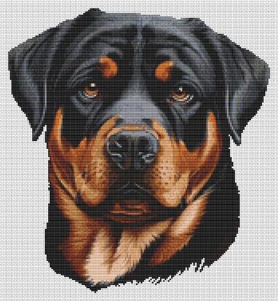 click here to view larger image of Rottweiler Love (chart)