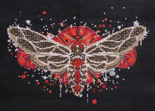 click here to view larger image of Calyptra  (counted cross stitch kit)