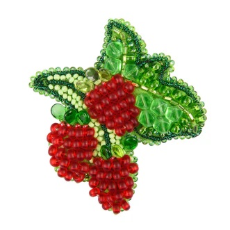 Crystal Art - Raspberries - click here for more details about this counted cross stitch kit