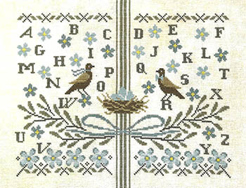 Flower Garden Sampler - click here for more details about this chart