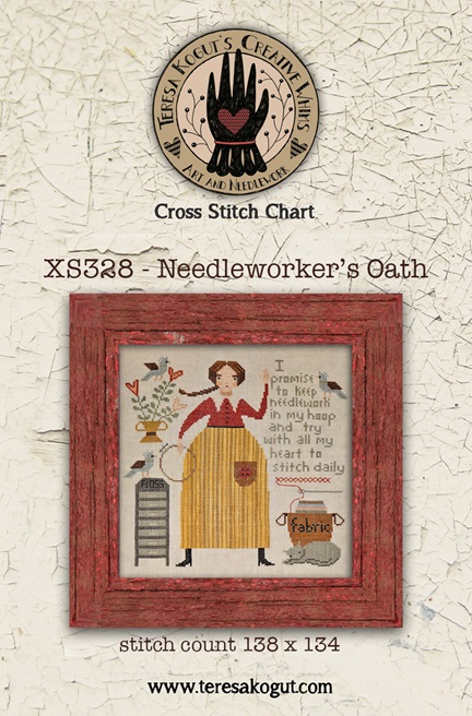 Needleworkers Oath - click here for more details about this chart
