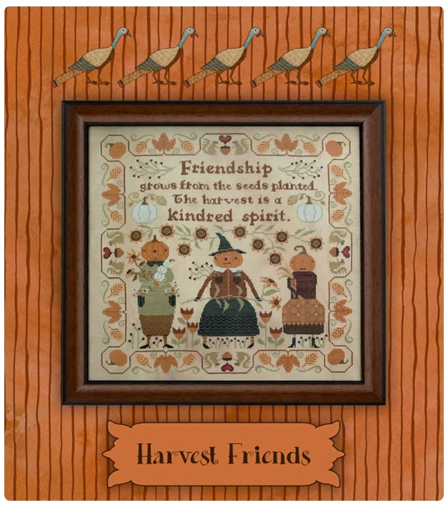 click here to view larger image of Harvest Friends Book (chart)