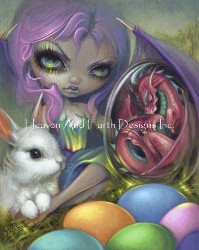 click here to view larger image of Easter Dragonling - Jasmine Becket-Griffith (chart)