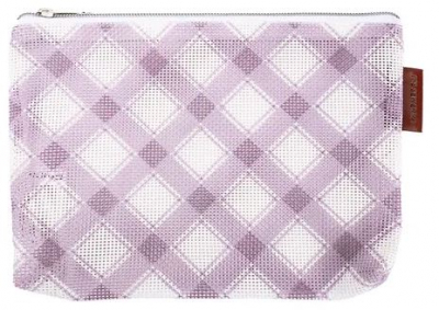 Mad for Plaid Project Bag - Lilac - click here for more details about this accessory