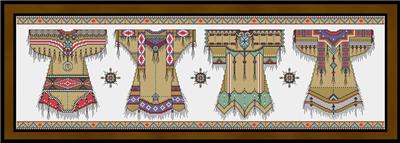 click here to view larger image of Native American Fashion (chart)