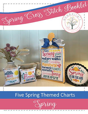 Spring Cross Stitch Booklet Set of 5 - click here for more details about this chart