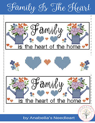 Family is the Heart - click here for more details about this chart