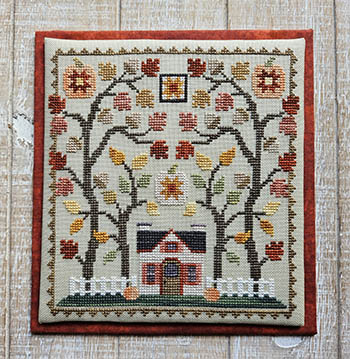 Little House in the Autumn Woods - click here for more details about this chart