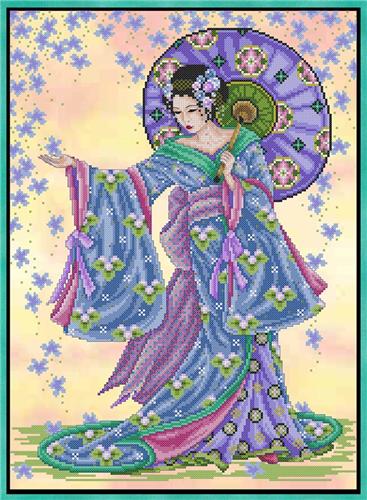 click here to view larger image of Summer Geisha (chart)