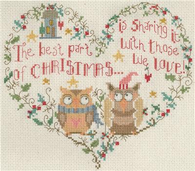 click here to view larger image of Christmas Love Owls (chart)