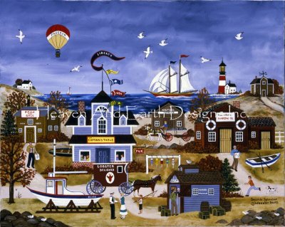 Seaside Splendor - Jane Wooster Scott - click here for more details about this chart