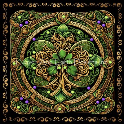 Irish Celtic Shamrock, The - Malcolm Watson - click here for more details about this chart