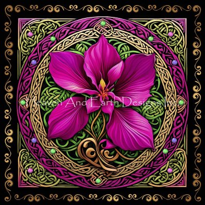 Celtic Fuchsia - Malcolm Watson - click here for more details about this chart