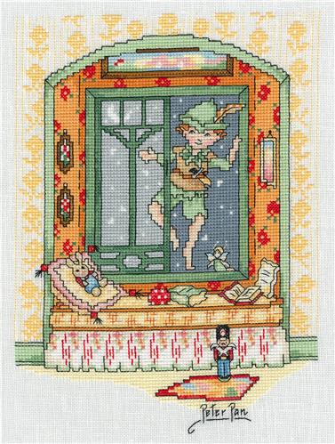 Peter Pan - click here for more details about this counted cross stitch kit