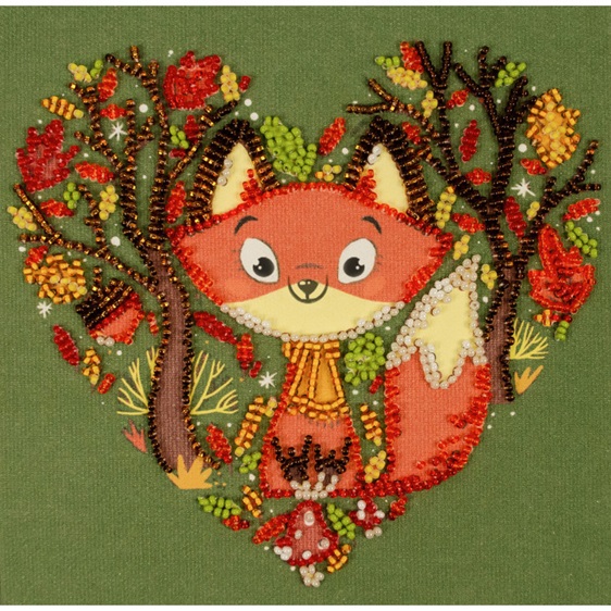 click here to view larger image of Red Fox (bead kit)