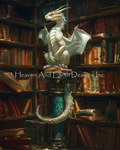 click here to view larger image of Library Dragon - Dragon Muse (chart)