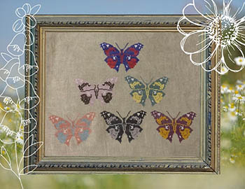 click here to view larger image of Butterfly Study (chart)