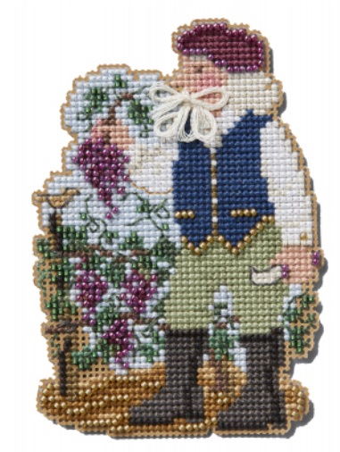 click here to view larger image of Vineyard Santa (2024) (bead kit)