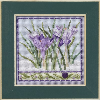 click here to view larger image of Crocuses (2024) (counted cross stitch kit)