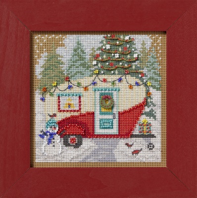 click here to view larger image of Christmas Camper (2024) (counted cross stitch kit)