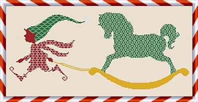 click here to view larger image of Elf and Rocking Horse (chart)